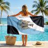 Asciugamano da Spiaggia Calcio Newcastle United Morbido Microfibra Asciugamano Estivo Asciugatura Rapida Assorbente per Spiaggia Piscina Viaggio