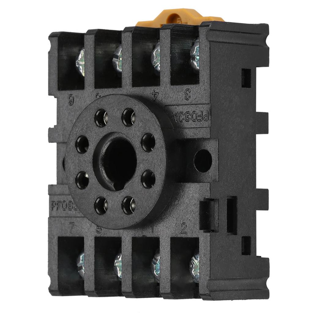 PF083A 8 Pins Power Relay Base Socket for MK2P AH3 Time Relay