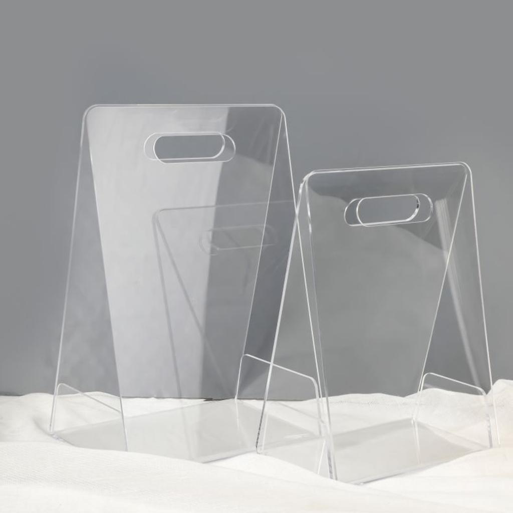 Reusable Waterproof Gift Bag Clear Flower Bouquet Bags Rose Package for Shopping and Gatherings Carry Your Presents