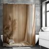 Aesthetic Shower Curtain, Bathroom Decorative Shower Curtain, Waterproof Shower Curtain with Hooks