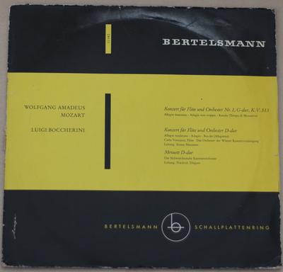 LP Schallplatte LUIGI BOCCHERINI - Wolfgang Amadeus Mozart, Konzert Fu 11042 Bertelsmann Sch Deutschland Klassik Gebraucht