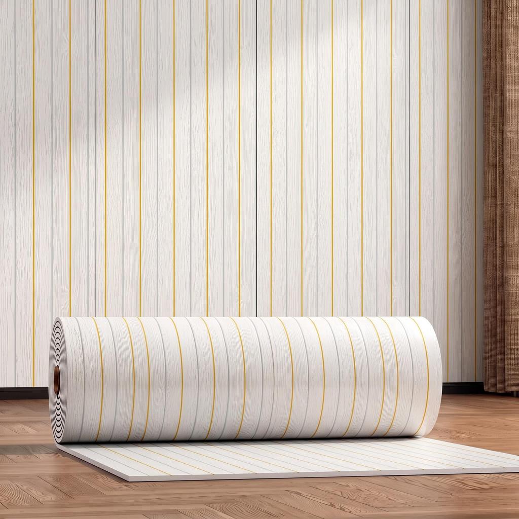 Gold-Plated Marble-Style Waterproof Wall Stickers for TV Backgrounds