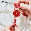 This Waterproof Crystal Bracelet Watch Features a Square Design and a Stylish Quartz A Perfect Gift for Anyone Looking for a Luxury Bangle or Small