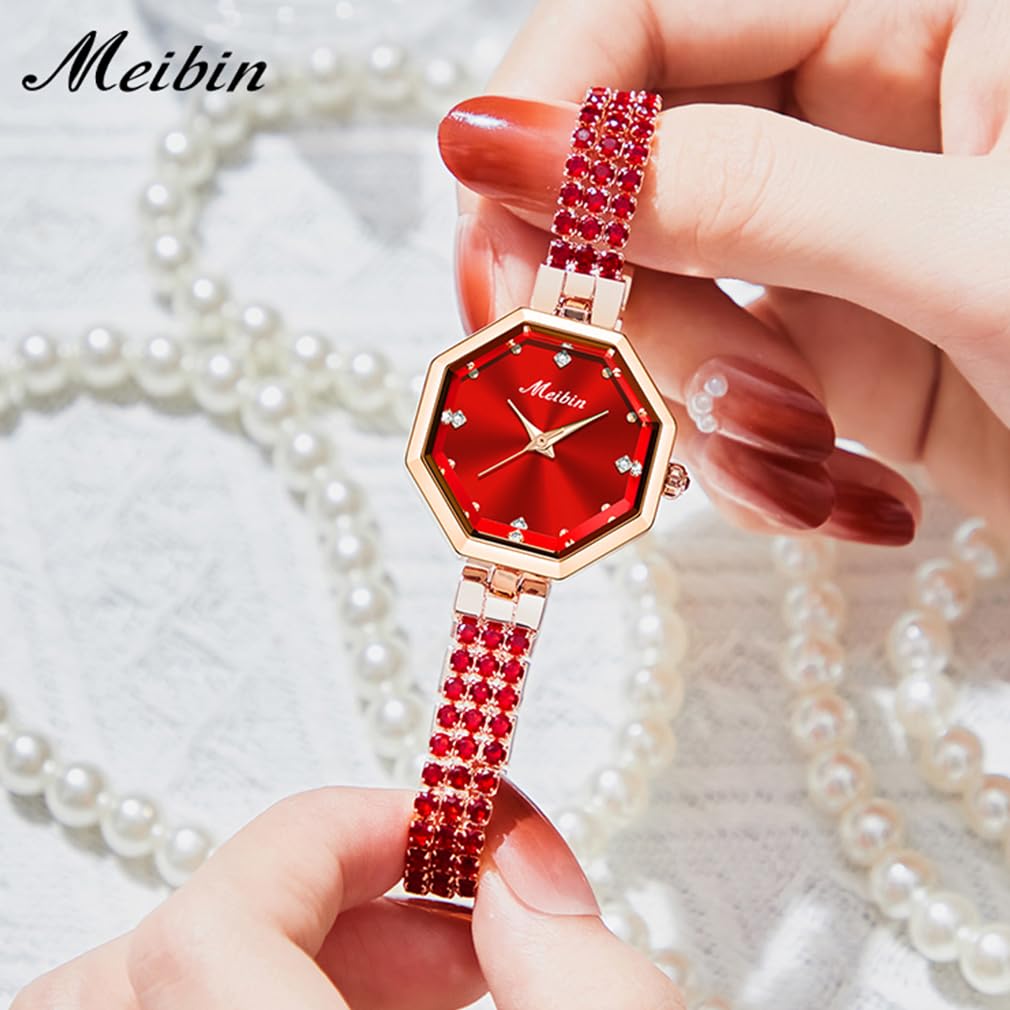 This waterproof crystal bracelet watch features a square design and a stylish quartz A perfect gift for anyone looking for a luxury bangle or small