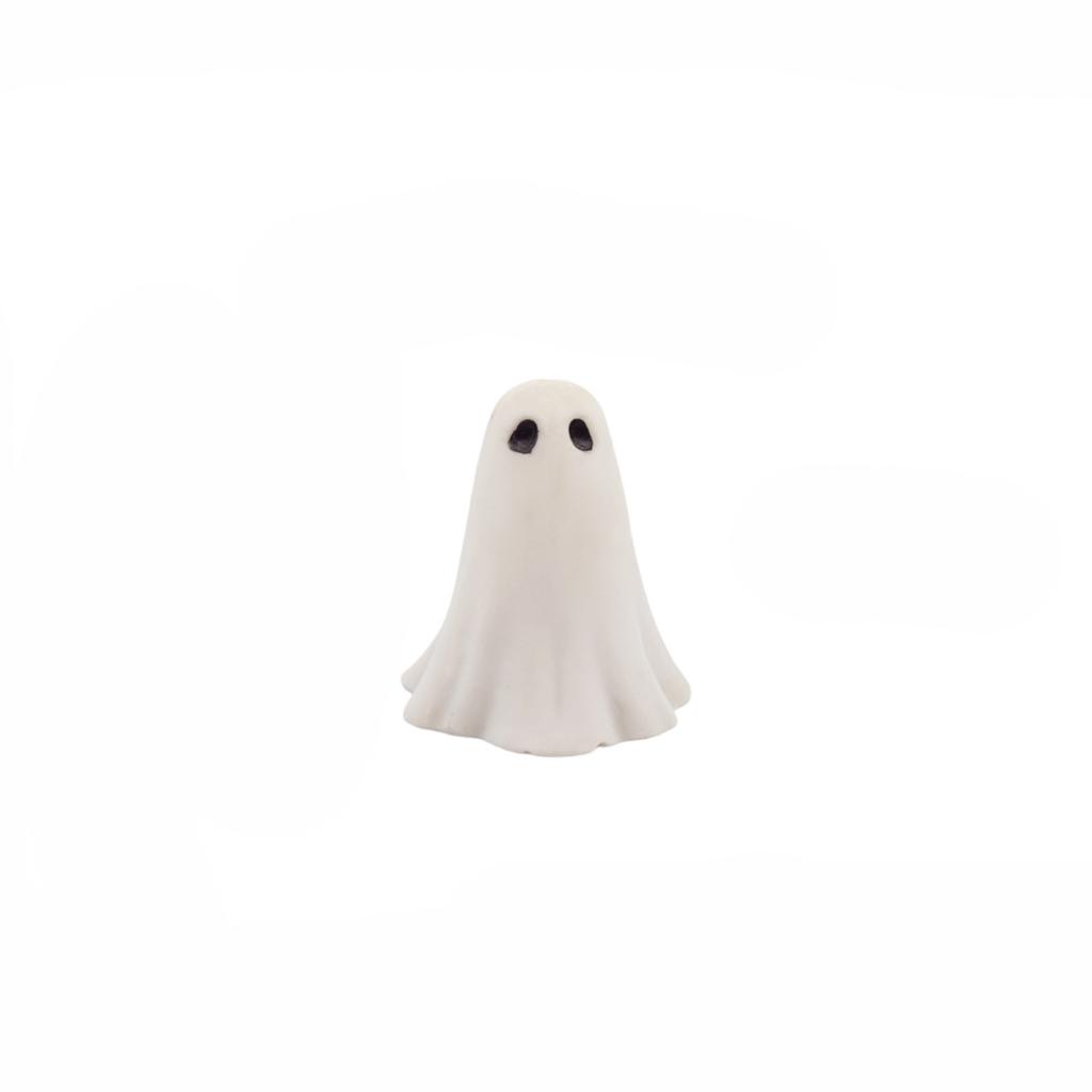 Cute WhiteGhost Halloween Party Decorations, Desktop Ornaments, Study Decoration, Resin Handicrafts, Small Ornaments