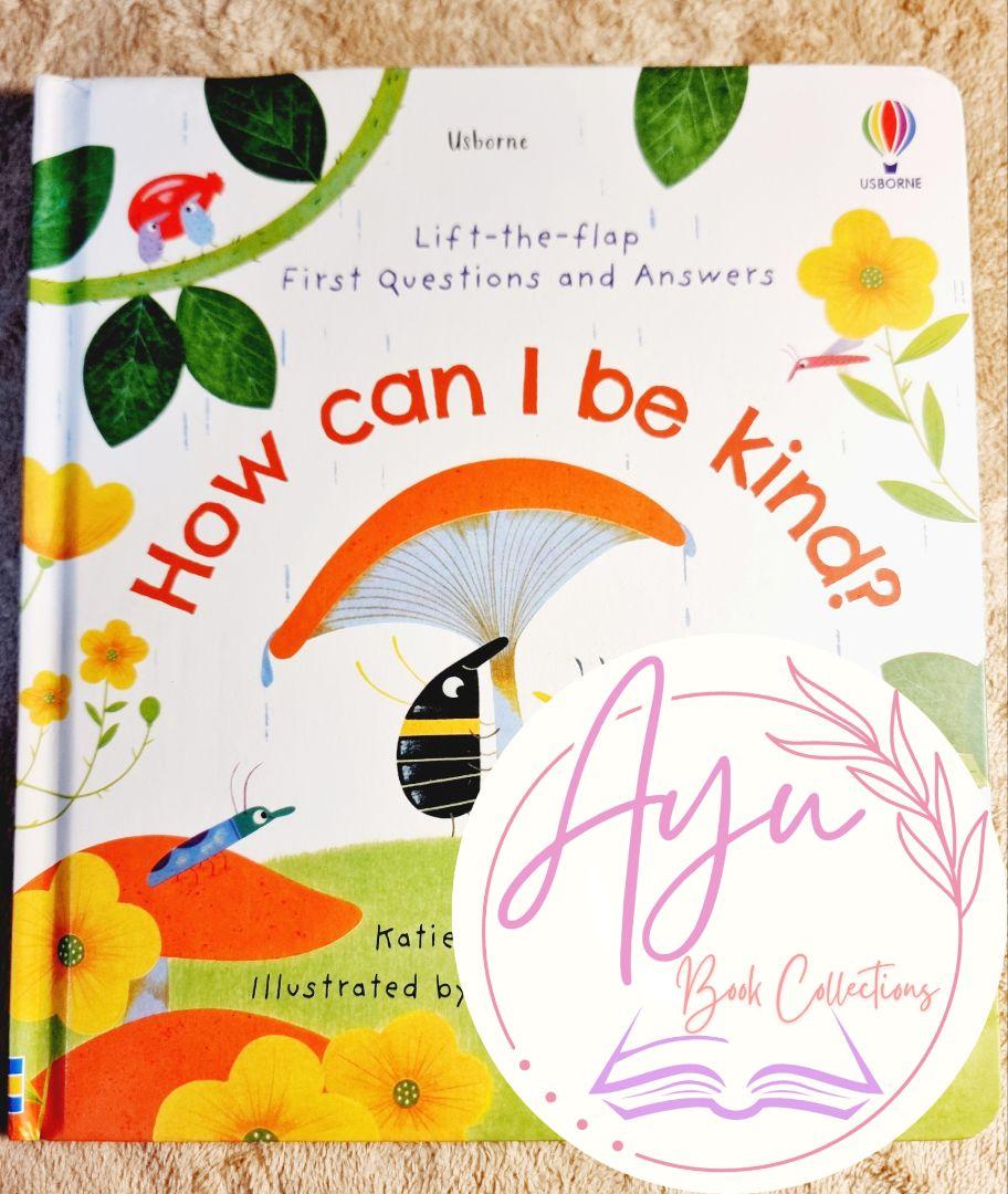 

[USED] Usborne How can I be kind English picture book Pop-up book Foreign book