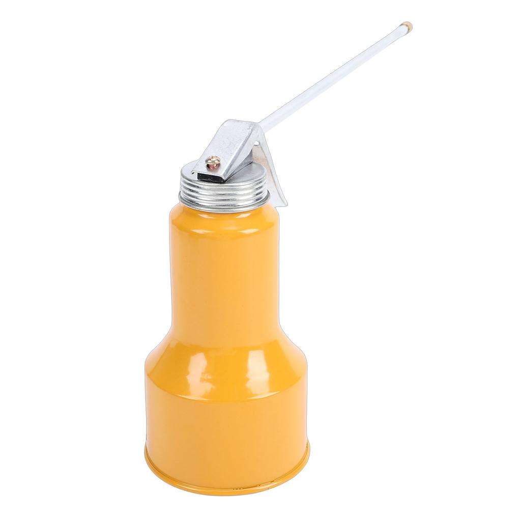 Hand Pump Oiler Can 400ml High Pressure Metal Lubrication Oiling Can Bottle with Metal Spout