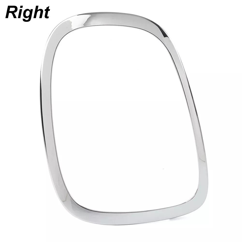 Car Modification Vehicle Enhancement Rear Taillight Cover Plating Bright Silver Color Direct Replacement Easy To Use