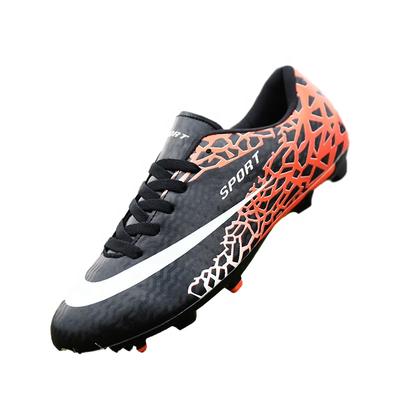 Stylish Comfortable Lightweight Outdoor Lace-up Professional Football Shoes Children's Football Shoes