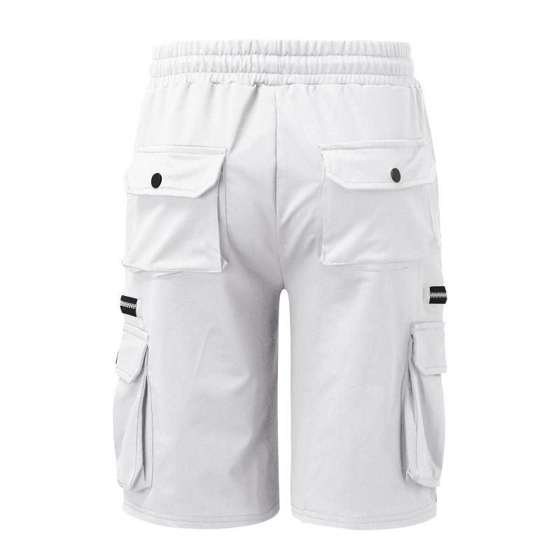 Men's Summer Workwear Shorts Made of Pure Cotton Loose Fit Plus Size Five Quarter Pants Mid Length Pants Men's Multi Pocket Casual Pants Shorts Men’s
