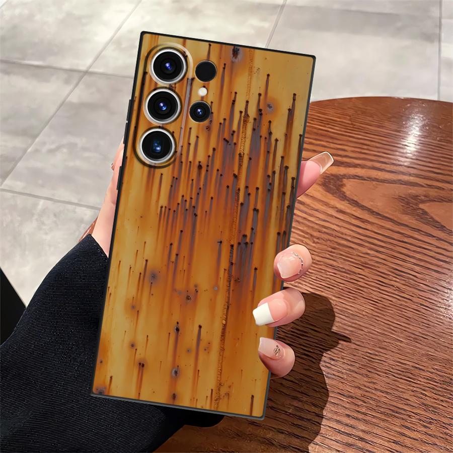 Funda Phone Cover Case for Samsung Galaxy S21 S25 Ultra S9 S20 S22 S23 FE S24 Plus Retro Rust Marks