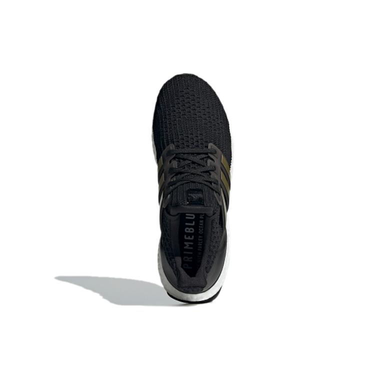 New Adidas Ultraboost 4.0 Dna 'Black Gold Metallic' Women's FY9334