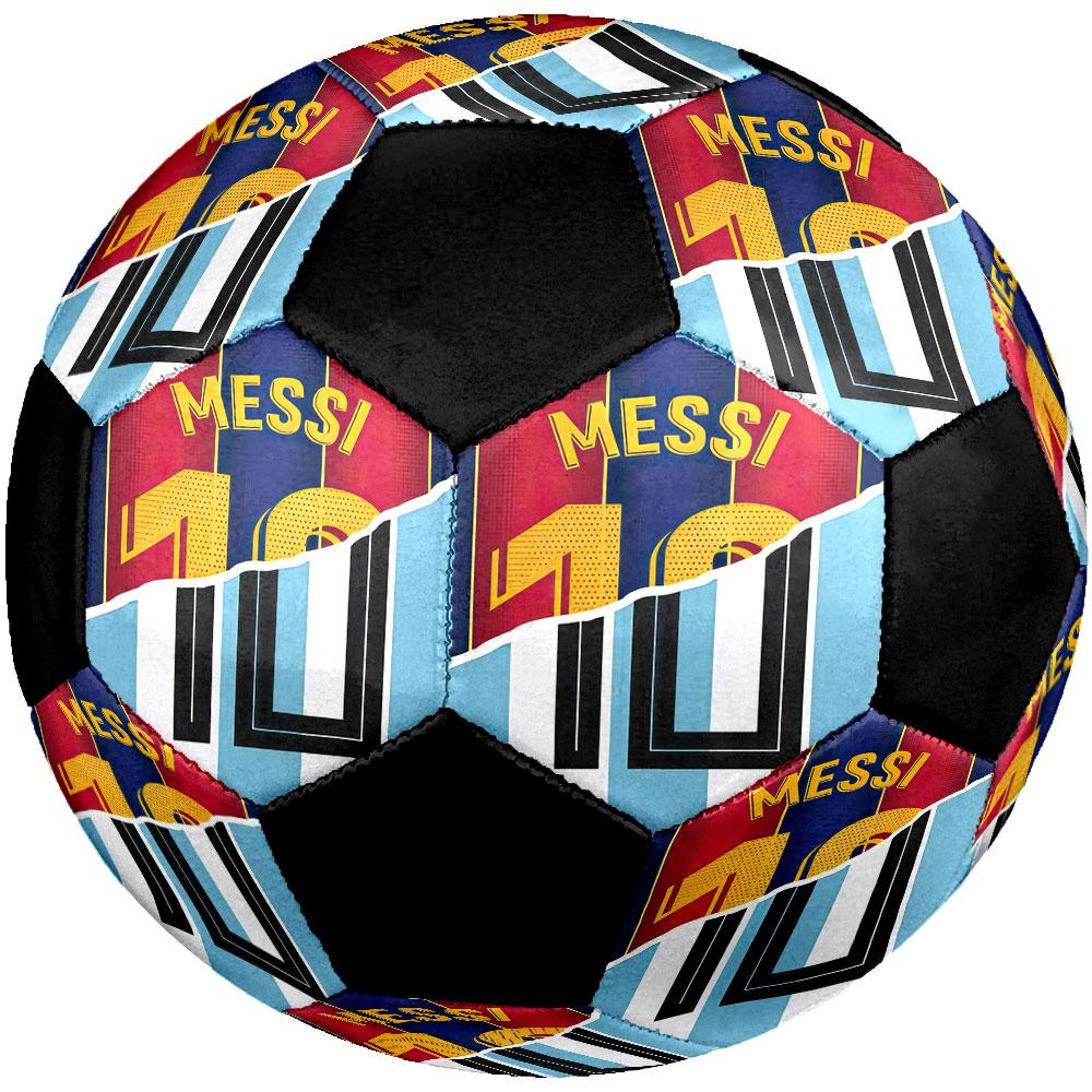 1pc Lionel Messi Soccer Ball Size 5 Indoor Soccer Ball Fashion Colorful Backyard Game - Great For Sports Fans Gift HE41