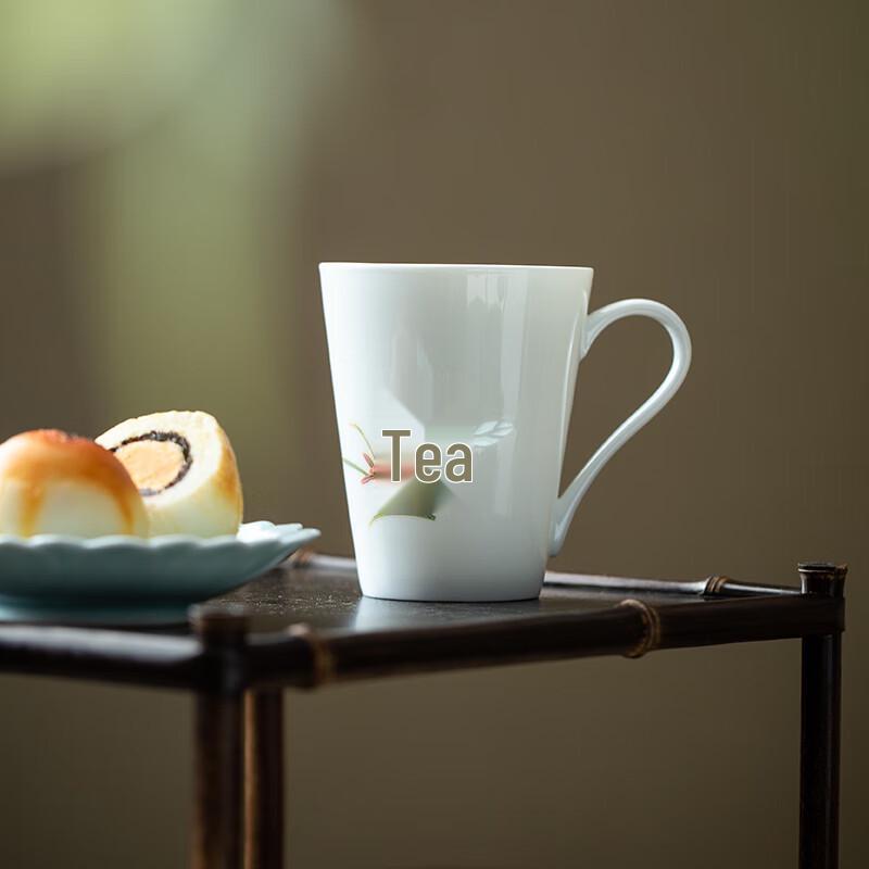 Zhilan Orchid Ceramic Mug