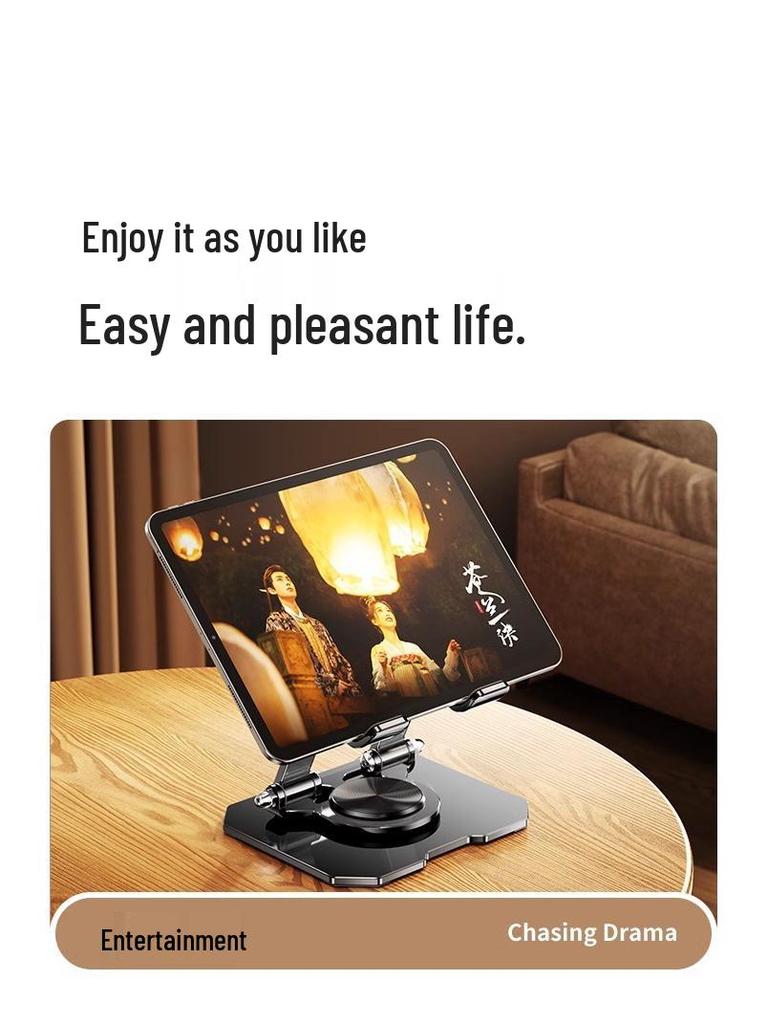 Foldable Aluminum Laptop & Tablet Stand with Heat Dissipation