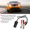 12V Car Battery Clip On Adapter Cigarette Socket Lighter Travel Charger