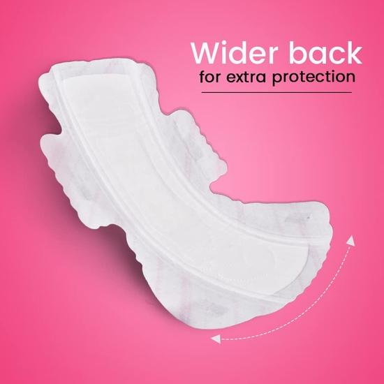 PINQ Premium Cotton Feel Ultra Sanitary Pads for women(Bulk Me Box)