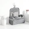 1pc-Travel Men's Hook Up Wash Bag, Cationic Waterproof Storage, Wash and Makeup Bag, Large Capacity