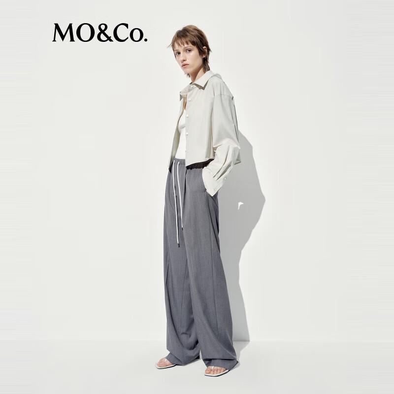 MO&Co. C+ Series High-Waist Straight-Leg Pants