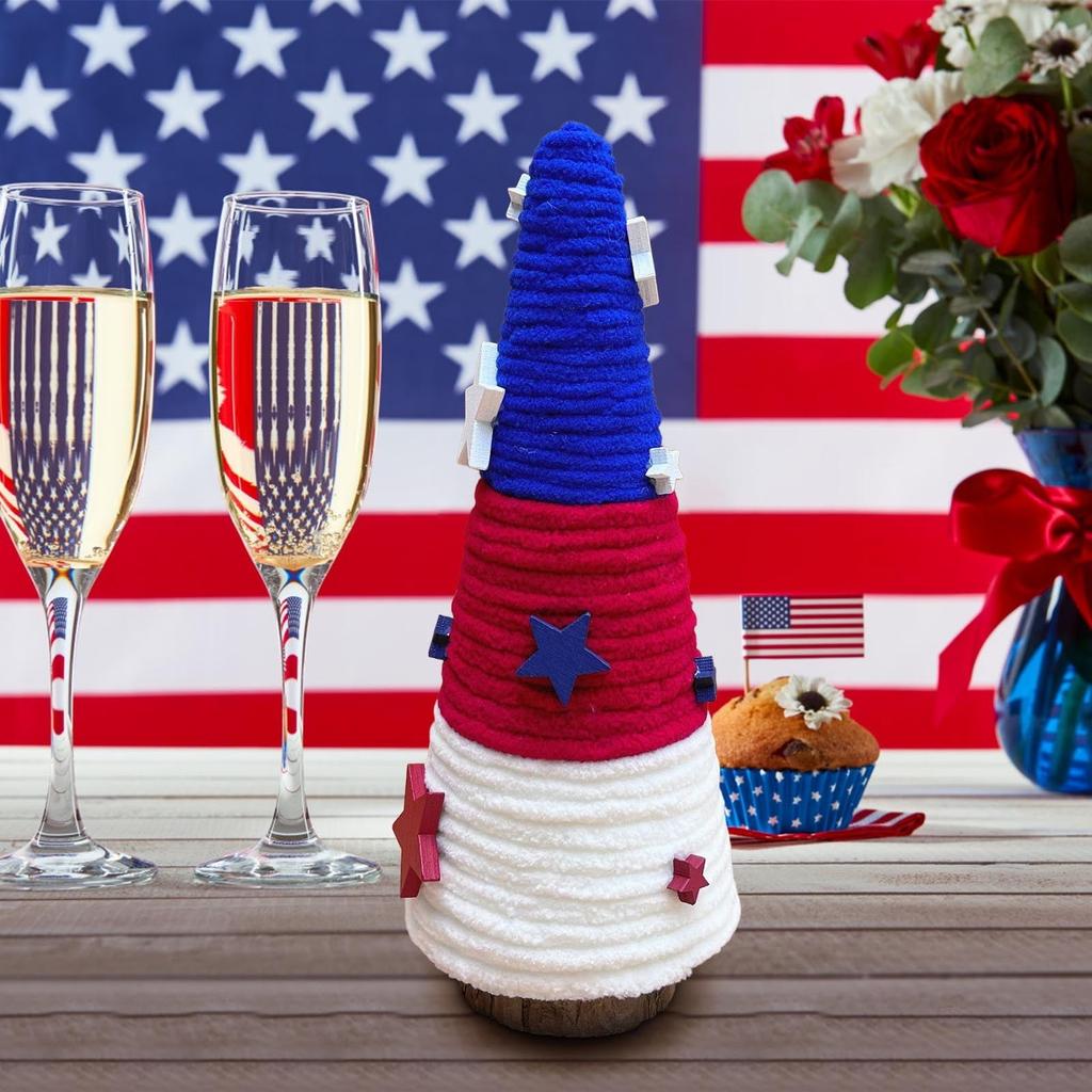 Table Decorations Patriotic  Tiered Tray Decorations, Independence Day Home Decor, Red  And Blue Party Table Decorations
