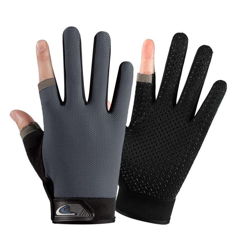 Outdoor Fishing Gloves Men With Breathable Polyester And Sun Protection For Hiking And Sports