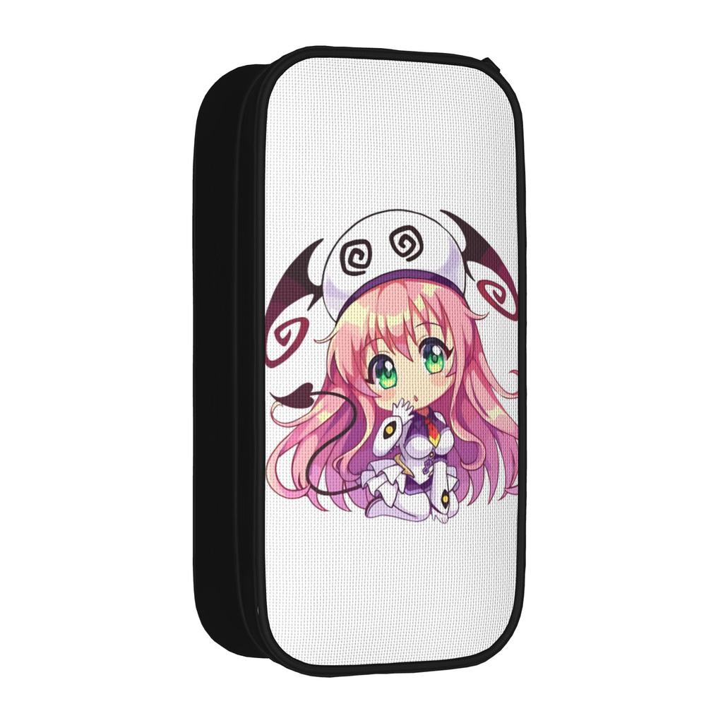 New To Love Ru Aime Pencil Cases Lala Satalin Deviluke Chibi Pencilcases Pen for Student Bag School Supplies Zipper Stationery