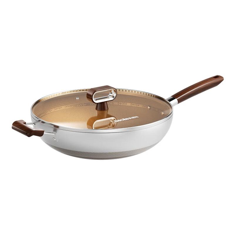 XST Titanium Shield 34cm Stainless Steel Wok