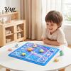 Trading Board for Kids Fidget Mat, Non-Slip Rubber 18" x 16" Portable with Markers Accept Add Reject Toys Game Table Mat