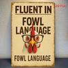 Vintage Metal Wall Art Tin Sign Home Decor Living Room Bedroom Decoration 20x30cm Retro