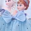 Frostprinsessklänning för flickor, Elsa Långärmad Baby Bomull Höstoutfit, Barnens Puffig Tyllklänning, Födelsedagsklänning