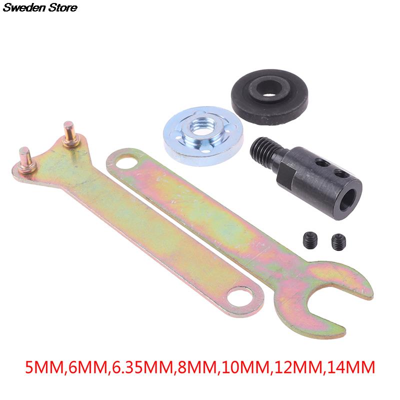 Saw Blade Adapter M10 5/8/10/12mm Drill Spindle Chuck Adapter Grinding Polishing Motor Shaft Connecting Rod Sleeve New!