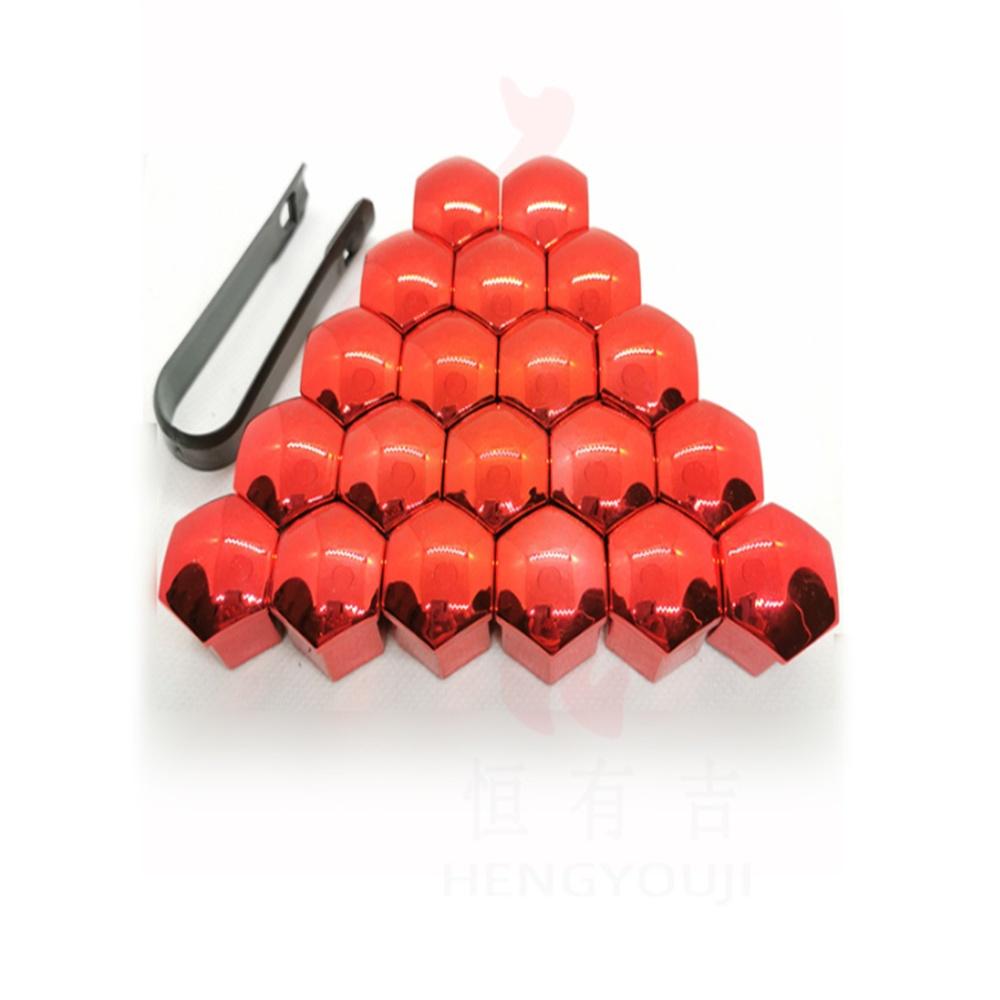 17mm 20 Pieces Car Wheel Nut Caps Protection Cover for BMW MINI COOPER R56 R55 R60 R61 Countryman F55 F56 F60