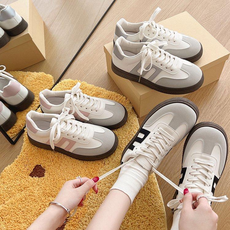 Board shoes casual sports shoes Forrest Gump shoes 2025 women's shoes popular spring and autumn versatile little white shoes retro German training
