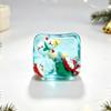 Cute Santa Reindeer Maltose Ice Block Fidget Toy Soft Slow‑Rebound Squeeze Stress Relief Toy Christmas Party Gift