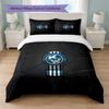 Set Biancheria da Letto Kenworth Stampa 3 Pezzi Copripiumino con Due Federe Biancheria da Letto Morbida per Camera da Letto Domestica