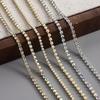 1 Box Metal Chain Nail Art Charms Multi-Shape Golden Silvery Rose Gold Black Nails Chain Diy Nail Supplies Manicure Accessories