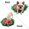 Hand -woven puppies feeding pet training, interactive game dog puzzle toys