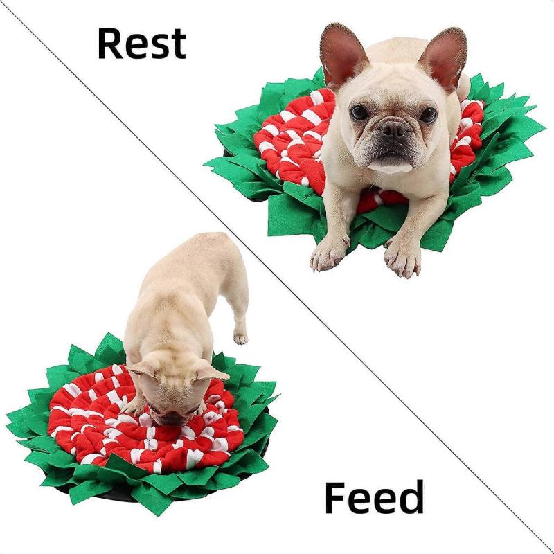 Hand -woven Puppies Feeding Pet Training, Interactive Game Dog Puzzle Toys
