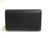 Authentic BVLGARI Black Leather Logo Clip 6 Pics Key Chain #a765  Refurbished