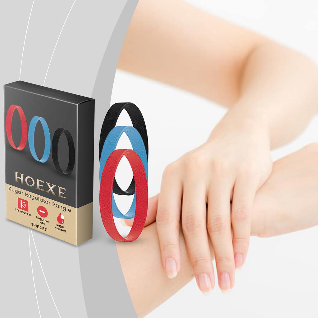 Portable Hoexe Negative Ion Skin Comfort Relief Bracelet For Care Daily