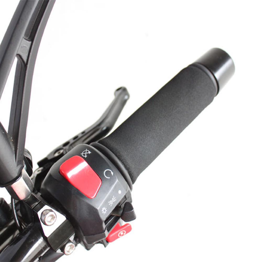 Motorbike Motorcycle Slip On Foam Anti Vibration Comfort Handlebar Grip Cover