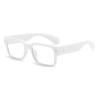 Trending Square Anti Blue Light Glasses Mens Computer Reading Optical Prescription Eyewear Hyperopia Finished Frame