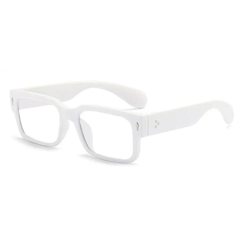 Trending Square Anti Blue Light Glasses Mens Computer Reading Optical Prescription Eyewear Hyperopia Finished Frame