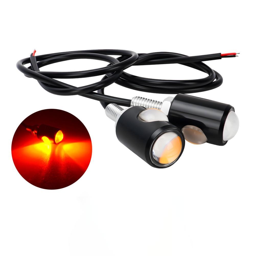 Night Rides Outdoor Use LED Blinker Light Aluminum Alloy Motorcycle Lights Car Fog Lamp Aluminum Alloy Construction