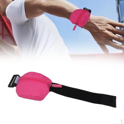 Sport Handgeldbörse Verstellbares Armband für Männer Frauen Wasserdichte Geldbörse mit Reißverschluss