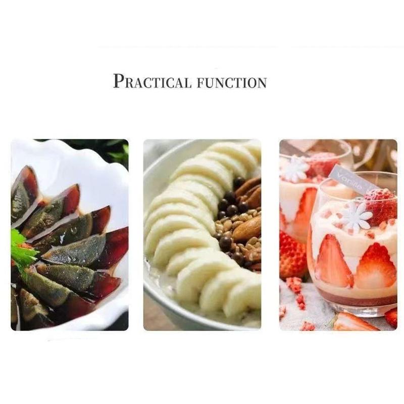 Two-in-one Preserved Egg and Egg Slicer Household Stainless Steel Egg Slicer Bananas Strawberries Slicer