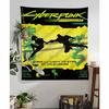 Anime CCyberpunk EEdgerunners Colorful Tapestry Wall Hanging Bohemian Wall Tapestries Mandala Wall Art Decor