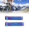 1 PairCelsiusset 22.2mm Rubber Handlebar Grips with Anti Slip Texture Mountain Bike Handle Cover Sleeve
