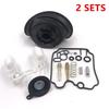 For 1989-97 Yamaha XTZ750H Carb Carburetor Repair Kit Plunger Diaphragm Float 2x