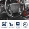 2X Center Console Steering Wheel Trim Cover  For Chevy Avalanche 2007-2013